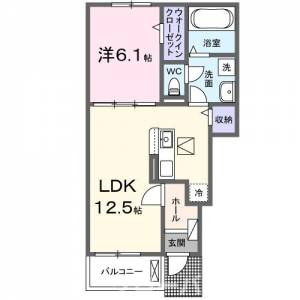 リベルラ 102の間取り画像