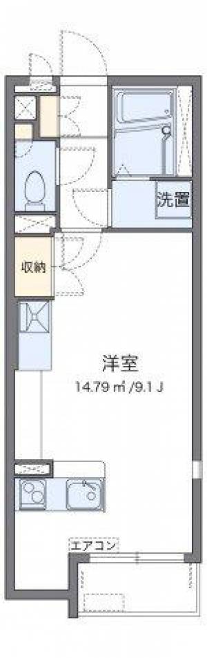 ミランダリゼやまのきた 101の間取り画像