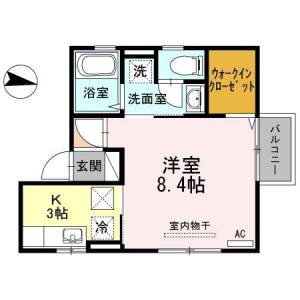 メゾン室町 101の間取り画像