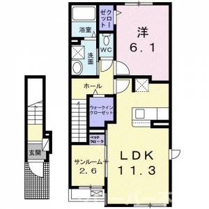 マルリⅢ 204の間取り画像