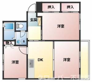 グリーンヒルわかばA 101の間取り画像