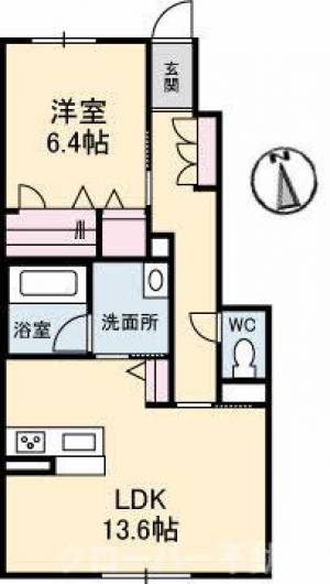 シャーメゾン池園 103号室の間取り画像