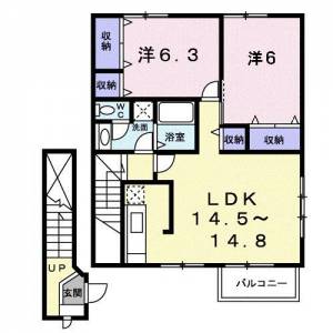 セレーノＡ 203の間取り画像