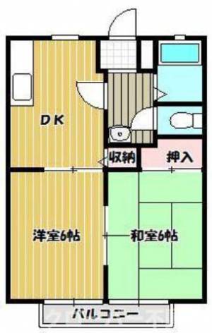 サンライフYSK A101の間取り画像