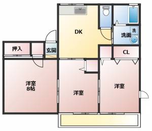 ピュアコートC 116の間取り画像