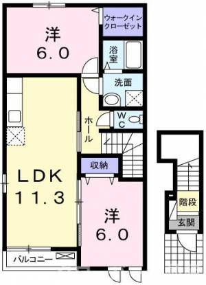 エミネンス 201の間取り画像