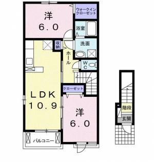 ネオリリーＢ 201の間取り画像