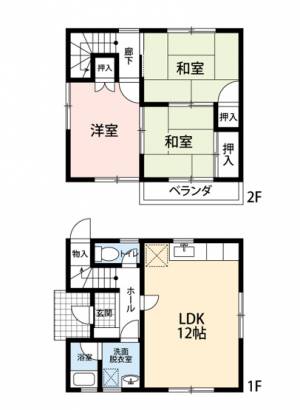 飯野ハイツⅠ（5号） 5の間取り画像