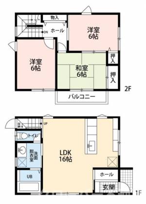 飯野ハイツⅤ（49号） 49の間取り画像