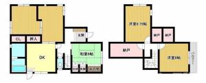 新浜町戸建 戸建の間取り画像