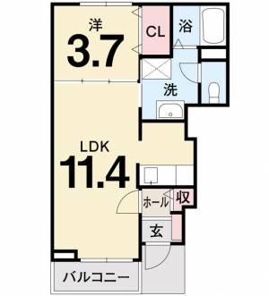 エスポア 102の間取り画像