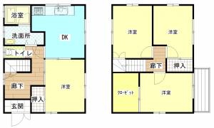 津森住宅 の間取り画像