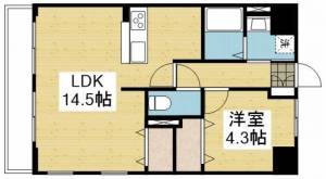 フォレスト・グランテラス 201号室の間取り画像