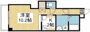 フォレスト・タワー 203号室の間取り画像