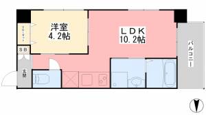 ルスト味酒町 7階 の間取り画像