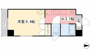 ブラウンハイム味酒 5階 の間取り画像