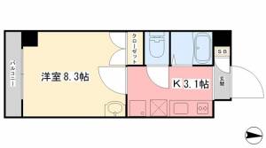 ブラウンハイム味酒 4階 の間取り画像