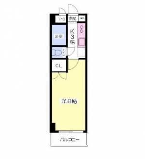 第７永井マンション 2階 の間取り画像