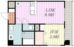 ＩＬＭａｒｅ柳井町 5階 の間取り画像