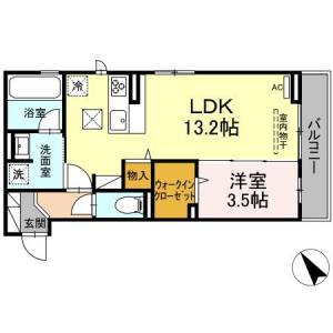 プルミエール和泉 2階 の間取り画像