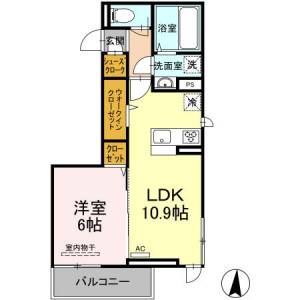 スペランツァ　ドゥーエ 2階 の間取り画像