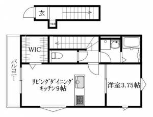 ＬＵＭＩＥＬＥ高岡 2階 の間取り画像