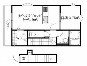 ＬＵＭＩＥＬＥ高岡 2階 の間取り画像