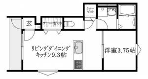 ＬＵＭＩＥＬＥ高岡 1階 の間取り画像