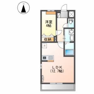 シェルルコート 1階 の間取り画像