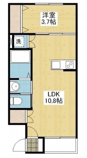 アルト横河原 1階 の間取り画像