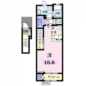 シャルマンⅢ 2階 の間取り画像