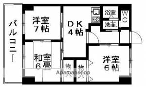 第3松本マンション 302の間取り画像