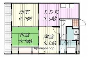 パラシオール永木 101の間取り画像