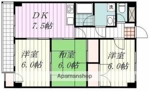 コーポラスＡＣ 207の間取り画像