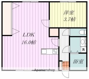 オックスフォード・サーカス土居田 202の間取り画像