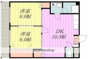 石井ハイツ 206の間取り画像