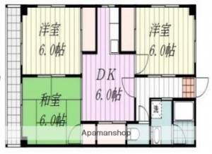 浜野マンション 203の間取り画像