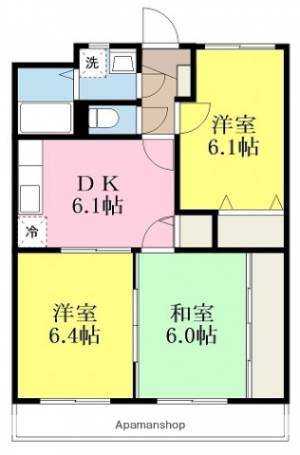 Ｗｏｏｄｙ　Ｈｏｕｓｅ 301の間取り画像