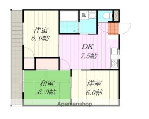 第70杉フラット 403の間取り画像