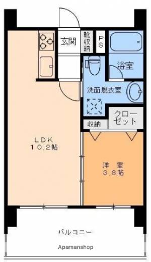 ＯＢＥＬＩＳＫ小栗 902の間取り画像