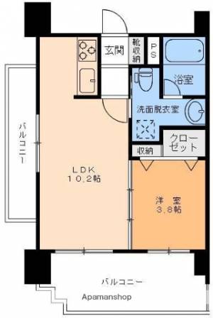 ＯＢＥＬＩＳＫ小栗 703の間取り画像