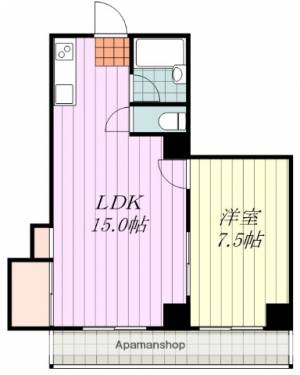 マツケンビル 406の間取り画像