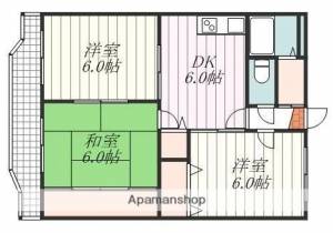 ベルローズ 201の間取り画像