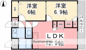 モナーク余戸 203の間取り画像