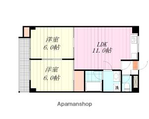 コーポラスＡＣ 402の間取り画像