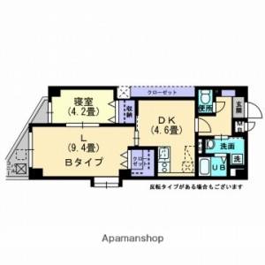 ヴェラヴィータ泉町III 402の間取り画像