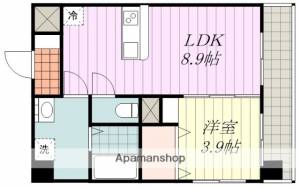 ＩＬＭａｒｅ柳井町 303の間取り画像