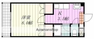 ダイヤモンドベイ余戸 301の間取り画像