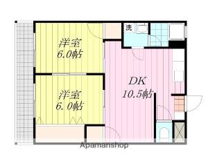 石井ハイツ 105の間取り画像