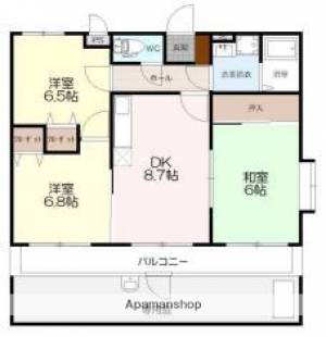 ユーミー古川北 103の間取り画像